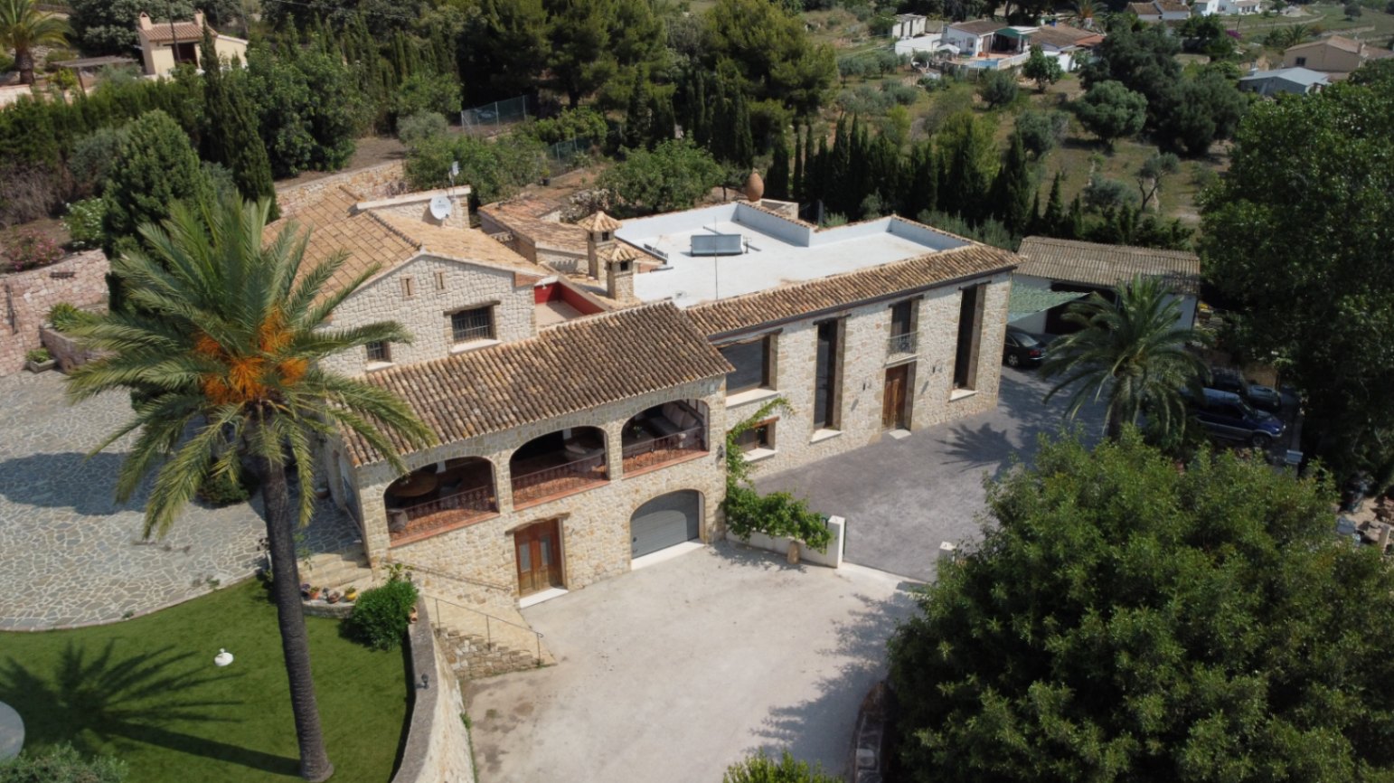 Se vende villa rustica de lujo en Benissa