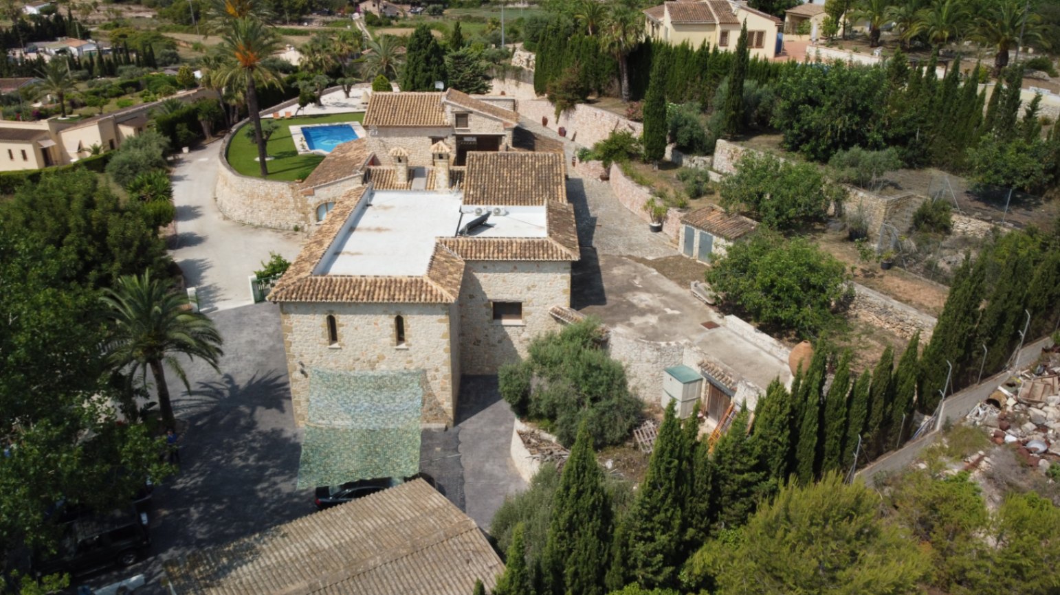 Se vende villa rustica de lujo en Benissa