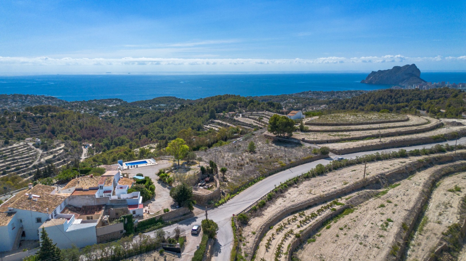 Vendo villa con vistas al mar